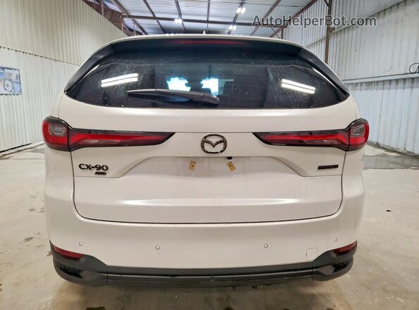 JM3KKCHD8T1359971 2026 MAZDA CX-90 White Вид ззаду