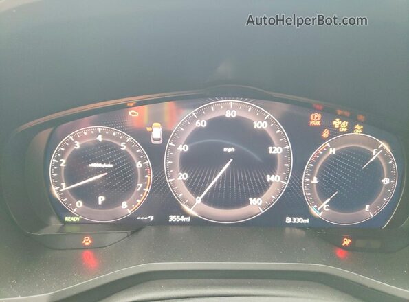 JM3KKCHDXT1359776 2026 MAZDA CX-90 Red Widok zestawu wskaźników