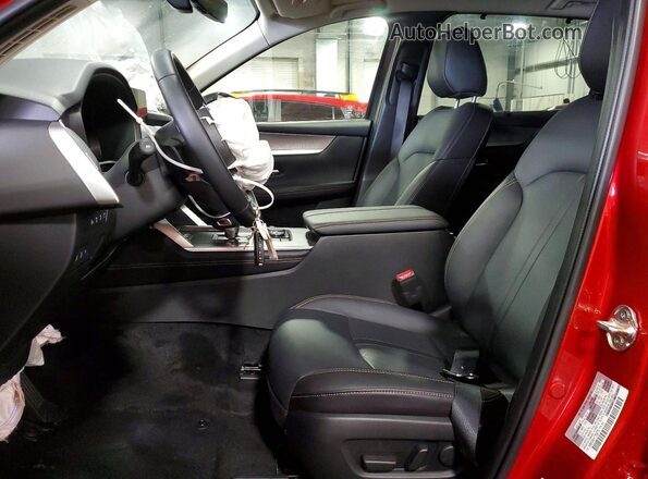 JM3KKCHDXT1359776 2026 MAZDA CX-90 Red Widok wnętrza z przodu