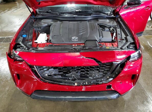 JM3KKCHDXT1359776 2026 MAZDA CX-90 Red Widok komory silnika
