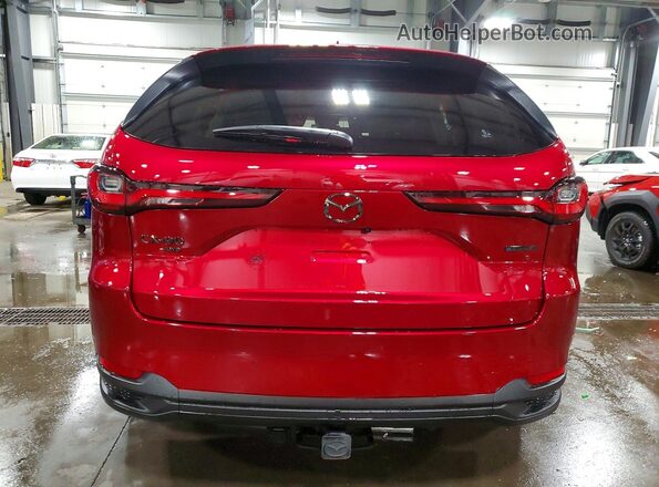 JM3KKCHDXT1359776 2026 MAZDA CX-90 Red Widok z tyłu