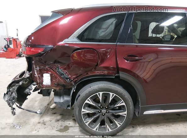 JM3KKDHA2R1147264 2024 MAZDA CX-90 PHEV Maroon Widok z przodu