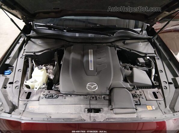 JM3KKDHA2R1147264 2024 MAZDA CX-90 PHEV Maroon Widok z tyłu