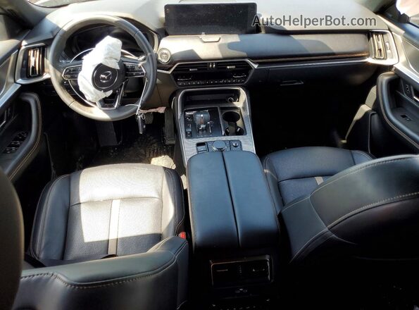 JM3KKDHA2S1249024 2025 MAZDA CX-90 Black Առջևի վահանակի տեսք