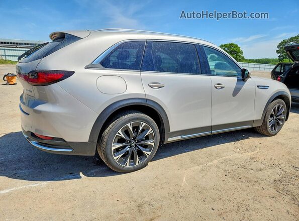 JM3KKDHA3R1141571 2024 MAZDA CX-90 Silver უკანა მარჯვენა