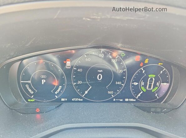 JM3KKDHA3R1141571 2024 MAZDA CX-90 Silver ხელსაწყოთა პანელის ხედი