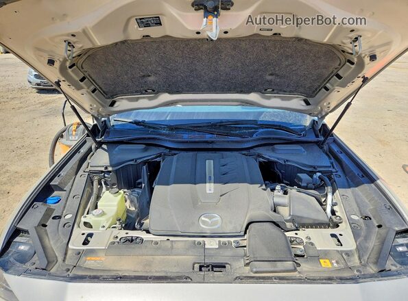 JM3KKDHA3R1141571 2024 MAZDA CX-90 Silver ძრავის განყოფილების ხედი