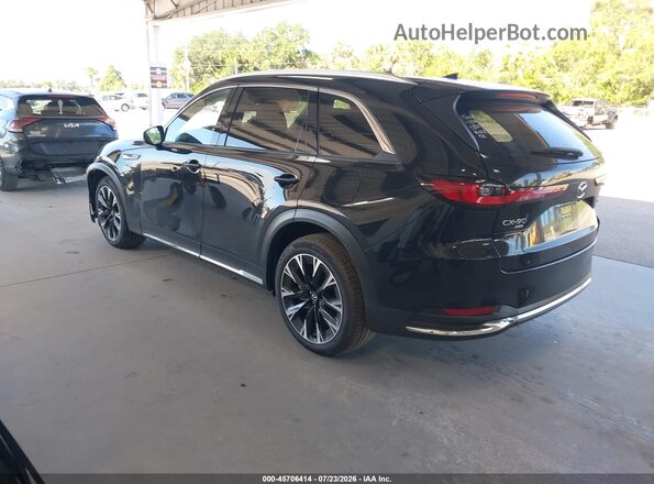 JM3KKDHA4R1138520 2024 MAZDA CX-90 PHEV Black Trasero izquierdo