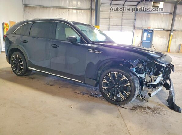 JM3KKDHA4R1158203 2024 MAZDA CX-90 Blue Передня права чверть