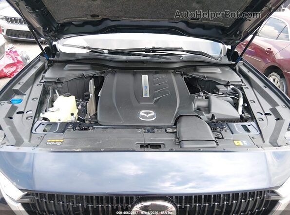 JM3KKDHA5R1120298 2024 MAZDA CX-90 PHEV Blue Widok z tyłu