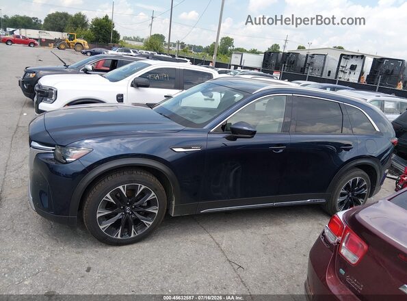 JM3KKDHA5R1120298 2024 MAZDA CX-90 PHEV Blue Widok wnętrza 360 stopni