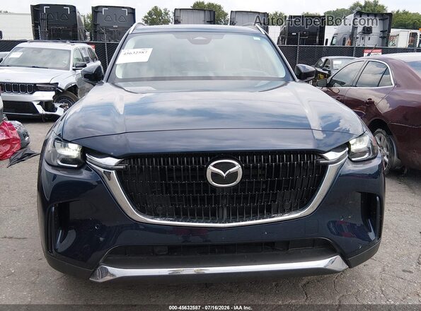 JM3KKDHA5R1120298 2024 MAZDA CX-90 PHEV Blue Widok zestawu wskaźników