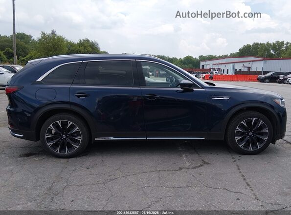 JM3KKDHA5R1120298 2024 MAZDA CX-90 PHEV Blue Widok wnętrza z tyłu