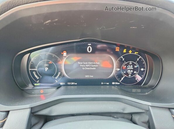 JM3KKDHA5R1143337 2024 MAZDA CX-90 Black Вид щитка приладів