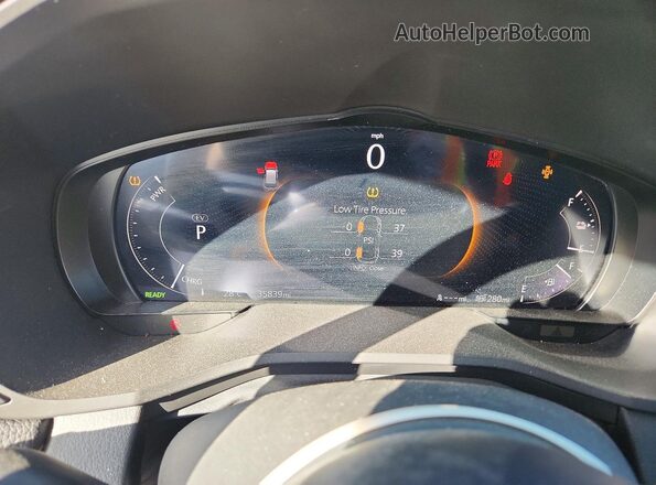 JM3KKDHA7R1152914 2024 MAZDA CX-90 Gray Вид щитка приладів