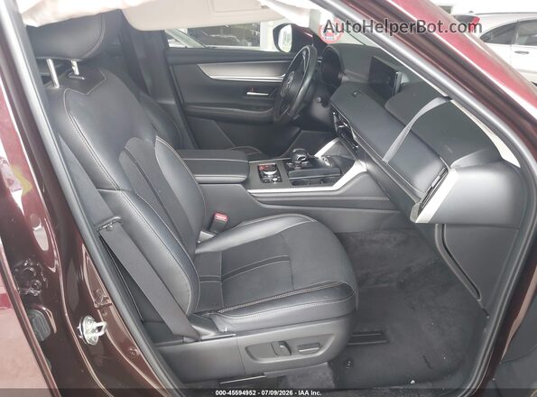JM3KKDHAXR1150624 2024 MAZDA CX-90 PHEV Burgundy Vista interior delantera