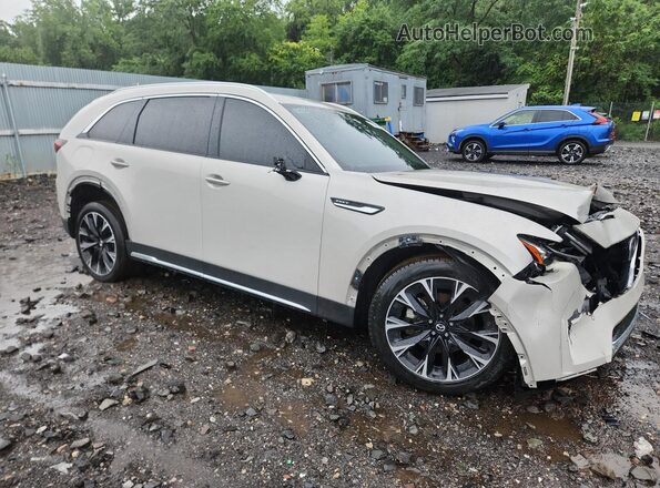 JM3KKDHAXR1157704 2024 MAZDA CX-90 Tan 