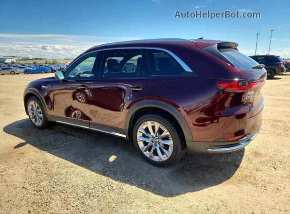 JM3KKDHC2S1243905 2025 MAZDA CX-90 Burgundy Rear left