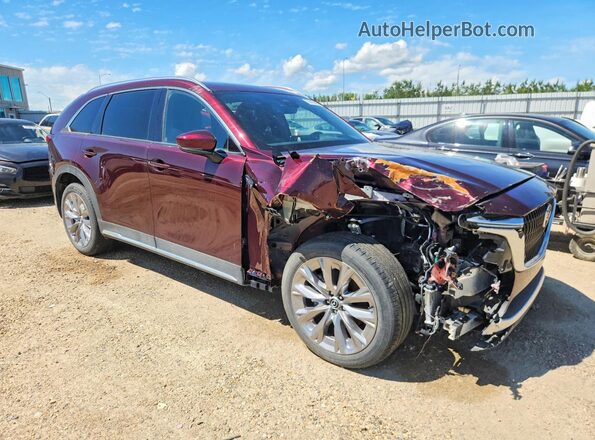 JM3KKDHC2S1243905 2025 MAZDA CX-90 Burgundy Front right