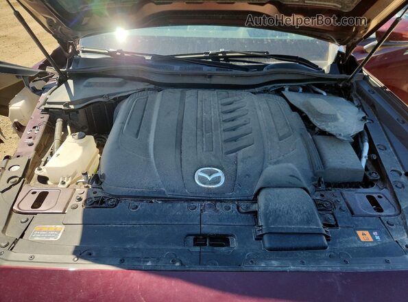 JM3KKDHC2S1243905 2025 MAZDA CX-90 Burgundy Engine compartment view