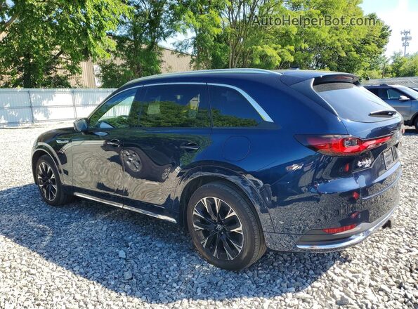 JM3KKDHC7S1215856 2025 MAZDA CX-90 Синий Задняя левая четверть