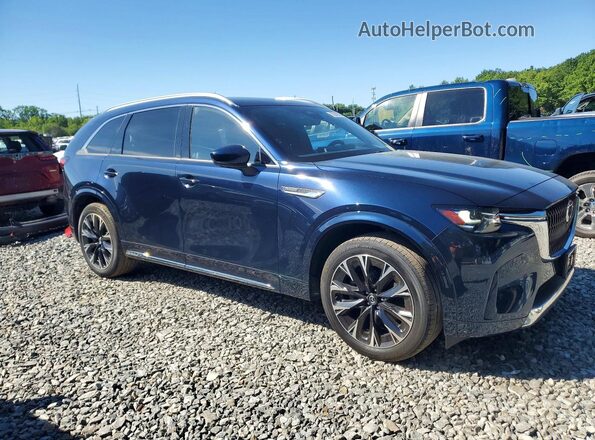 JM3KKDHC7S1215856 2025 MAZDA CX-90 Синий Передняя правая четверть
