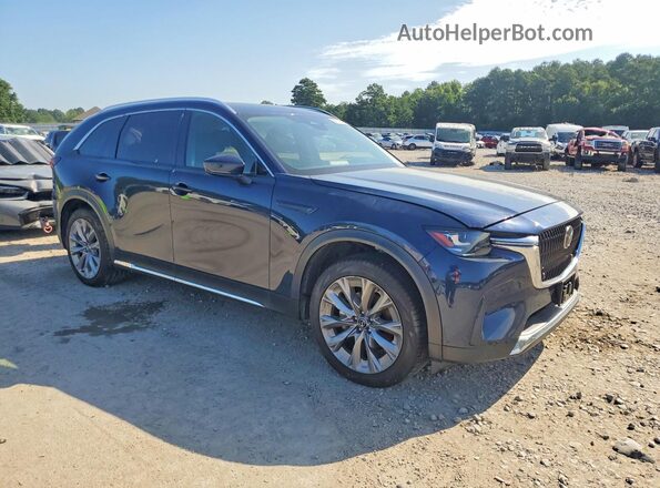 JM3KKDHD0R1163229 2024 MAZDA CX-90 Blue Առջևի աջ