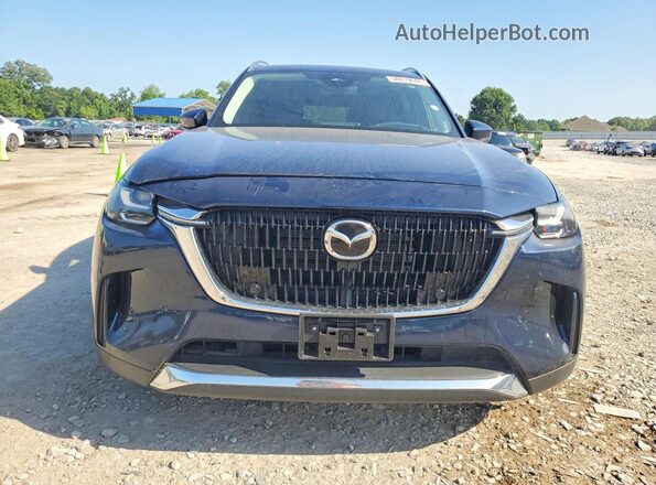 JM3KKDHD0R1163229 2024 MAZDA CX-90 Blue Դիմացի տեսք