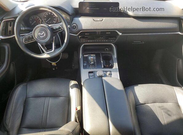 JM3KKDHD0R1163229 2024 MAZDA CX-90 Blue Առջևի վահանակի տեսք