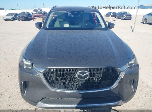 JM3KKDHD1R1164468 2024 MAZDA CX-90 Gray უკანა სალონის ხედი