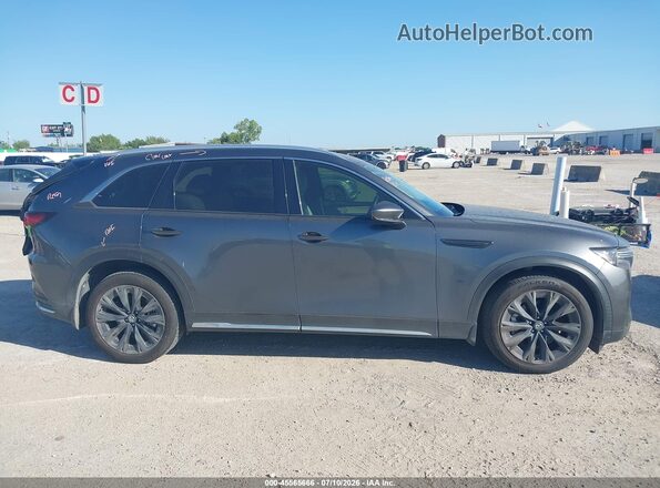JM3KKDHD1R1164468 2024 MAZDA CX-90 Gray სალონის 360-გრადუსიანი ხედი