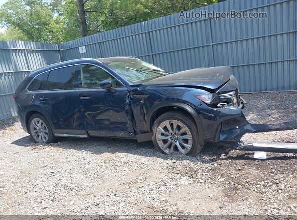 JM3KKDHD4R1172273 2024 MAZDA CX-90 Blue Rear interior view