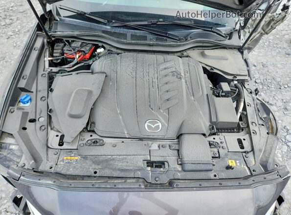 JM3KKDHD6R1134706 2024 MAZDA CX-90 Серый Вид подкапотного пространства