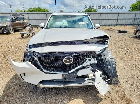 JM3KKEHA2R1159985 2024 MAZDA CX-90 White წინა ხედი