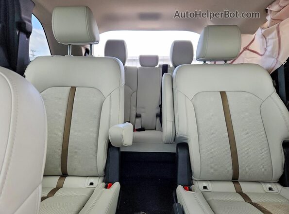 JM3KKEHA2R1159985 2024 MAZDA CX-90 White უკანა სავარძლების ხედი