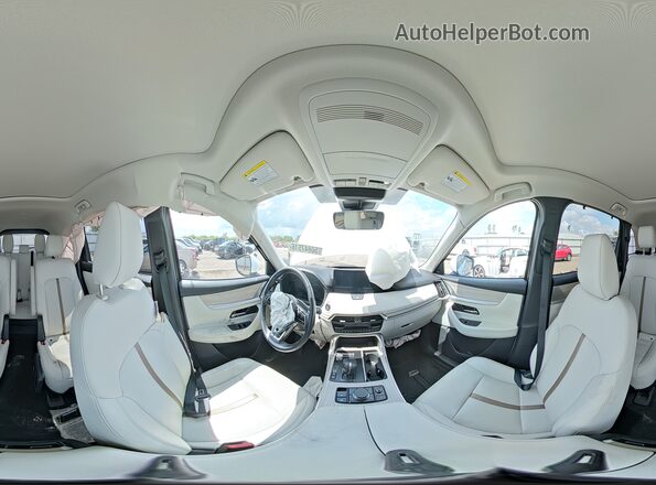 JM3KKEHA2R1159985 2024 MAZDA CX-90 White სალონის 360-გრადუსიანი ხედი