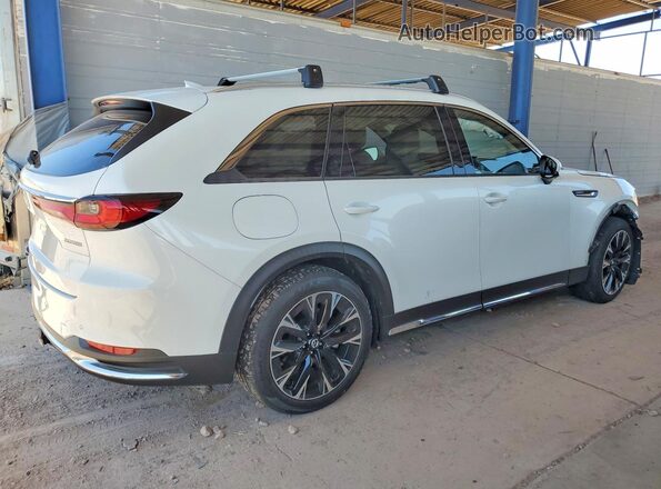 JM3KKEHA3R1139213 2024 MAZDA CX-90 White Trasero derecho