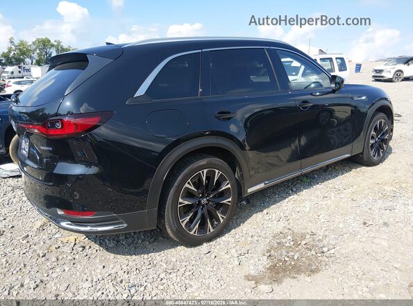 JM3KKEHA7S1247405 2025 MAZDA CX-90 PHEV Черный Задняя правая четверть