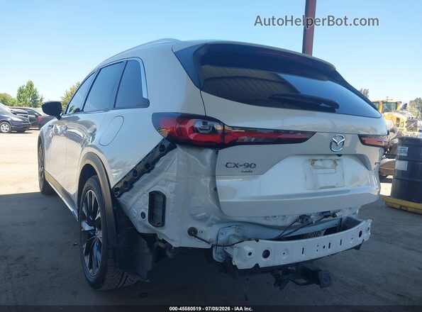 JM3KKEHA8R1144620 2024 MAZDA CX-90 PHEV White უკანა მარცხენა