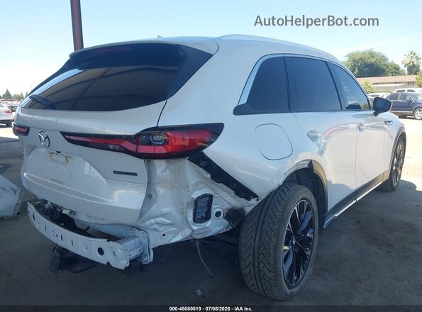 JM3KKEHA8R1144620 2024 MAZDA CX-90 PHEV White უკანა მარჯვენა