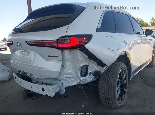 JM3KKEHA8R1144620 2024 MAZDA CX-90 PHEV White წინა ხედი