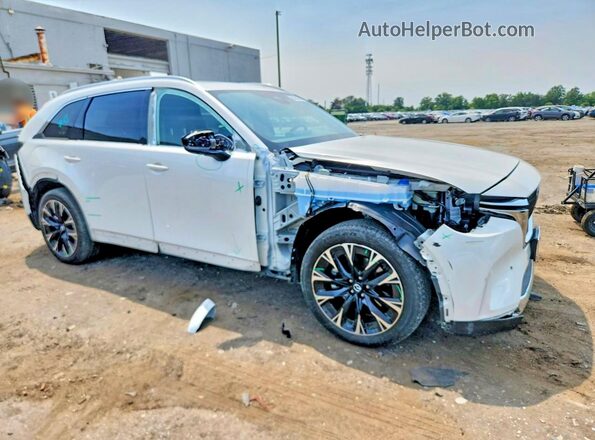 JM3KKEHA8R1155648 2024 MAZDA CX-90 Белый Передняя правая четверть