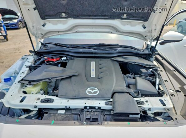 JM3KKEHA8R1155648 2024 MAZDA CX-90 Белый Вид задней части салона