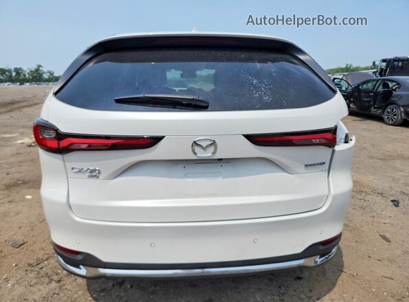 JM3KKEHA8R1155648 2024 MAZDA CX-90 Белый Вид сзади