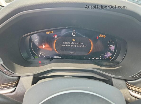 JM3KKEHA8R1155648 2024 MAZDA CX-90 Белый Вид щитка приборов