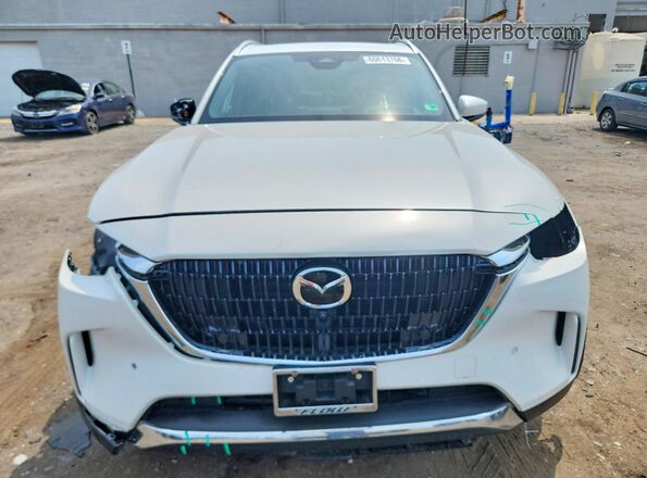 JM3KKEHA8R1155648 2024 MAZDA CX-90 Белый Вид спереди