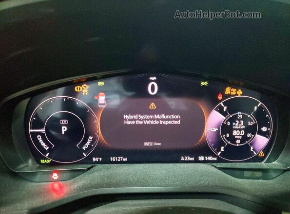 JM3KKEHA9R1120715 2024 MAZDA CX-90 Белый Вид щитка приборов