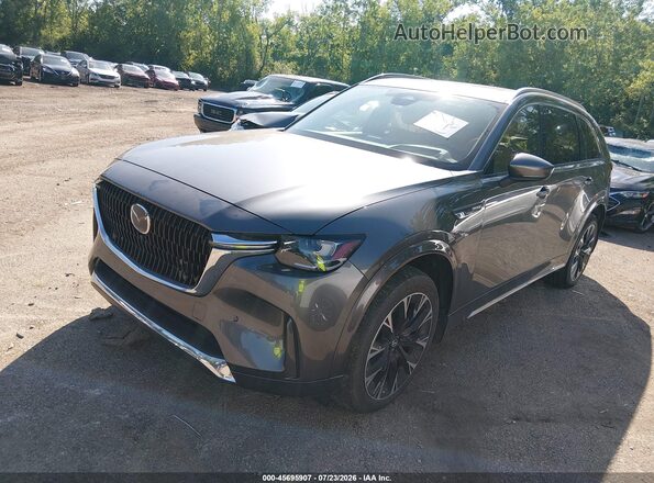 JM3KKEHC5S1225985 2025 MAZDA CX-90 Серый Передняя левая четверть