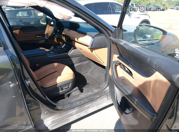 JM3KKEHC5S1225985 2025 MAZDA CX-90 Серый Вид салона спереди