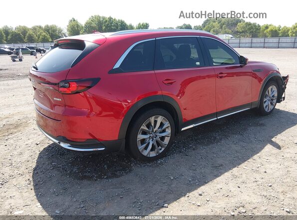 JM3KKEHD1R1173094 2024 MAZDA CX-90 Красный Задняя правая четверть